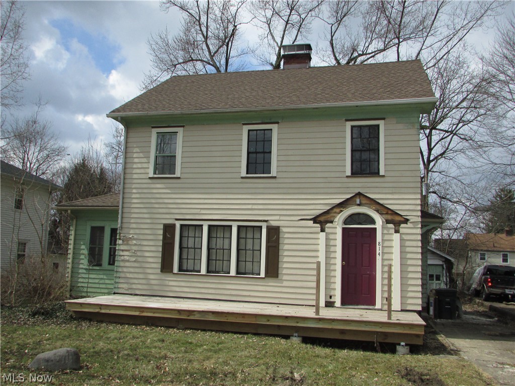An excellent opportunity to finish a project, and build instant equity..... or a great investment.  This large home has over 2100 sq feet of living space.  The large living room has a wonderful fireplace.  The open kitchen is partially finished.  A Sun Room, enclosed porch, and full basement make the home feel huge.  The bathroom has been completed, roof is new, furnace is new... Just put on the finishing touches.