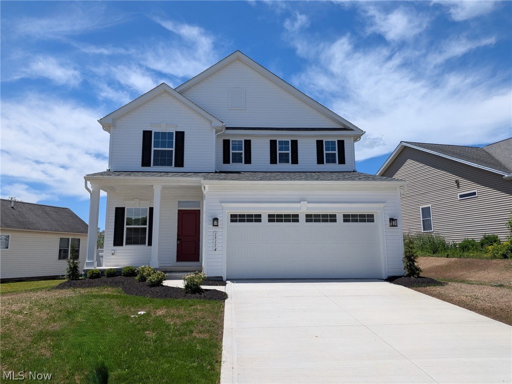 Welcome to this brand new construction home located in the Woodsong community in Middlefield. This
thoughtfully designed home offers a modern open floor plan with quality finishes and a functional layout throughout. The
main level features a bright living space where the living room, dining area, and kitchen flow together seamlessly. The
kitchen comes equipped with new appliances and overlooks the main living area, creating a comfortable and connected
space for everyday living and entertaining. Durable luxury vinyl plank flooring runs throughout the first floor, providing
both style and easy maintenance. The second floor includes four bedrooms and two full bathrooms. The owner’s suite
features a private full bath and ample closet space. The additional bedrooms are well sized and share a full bathroom
located in the hallway. A full basement provides excellent potential for future finishing, additional storage, or flexible
space depending on your needs. The second floor and bedrooms feature comfortable carpeting. This newly built home
offers modern systems, efficient construction, and move in ready convenience. Located in Middlefield with convenient
access to local amenities, parks, and surrounding communities, this property provides the benefits of new construction
with a practical and well designed layout.