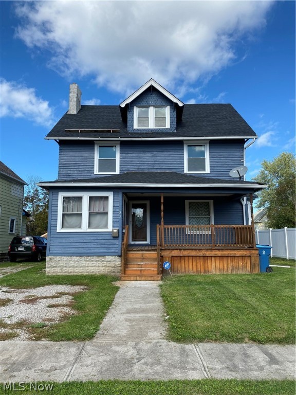 Awesome investment opportunity! This up & down duplex features a spacious 2 bedroom 1 bath on the main level and another unit upstairs that has been completely gutted! Buyer can finish the upper living space to use as a single family home or keep as a Duplex and generate income!