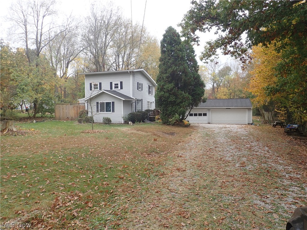 Check out this updated Springfield Township Farmhouse. Passing well and septic with point of sale certificate uploaded in MLS.  The location is just right, 1.2 acre lot, above ground pool, surrounded by a wooded lot on a dead end street. AND! there is a 3 car garage. Plus, the full basement is a walk out basement too. All appliances stay. Along with the updates, this home comes with a 1 year home warranty to include the extra buyer preferred upgrade. The owner has paid this years septic EPA permit fee and will have the septic serviced with an accepted offer. Move in as soon as you close. Dont miss out on this secluded location. Hoop on Hilbish road to 224 and in a few minutes your on 77/route 8. Also close to shopping, restaurants, schools while sitting tucked away from it all. Dont miss out. Call today for your private showing!