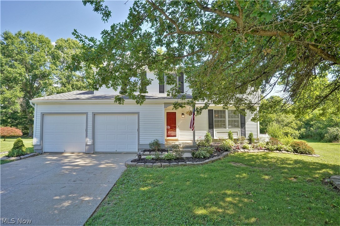 Beautiful and meticulously maintained 4 bedroom, 2 1/2 bath colonial on a premium park like setting positioned on a Cul de Sac and is adjacent to Silver Springs park and the bike path!  Spacious living and dining room combination with refinished hardwood flooring, nicely updated and bright kitchen with newer stainless steel appliances and breakfast bar. The adjoining family room offers a wood burning fireplace with sliders to the awesome deck and flat backyard - complete with vinyl fencing surrounding most of the back yard.  It's a gorgeous setting to relax, grill, enjoy the seasons and entertain.  A nice powder room completes the first floor.  The second floor features all 4 bedrooms and 2 full baths. The spacious master ensuite offers a full bath with walk-in shower and 13 x 6 walk in closet!  The other 3 bedrooms are good size and have nice closet space.  The basement is clean and there's even a bonus room, which would serve as a nice office, exercise room, or whatever you need.   T