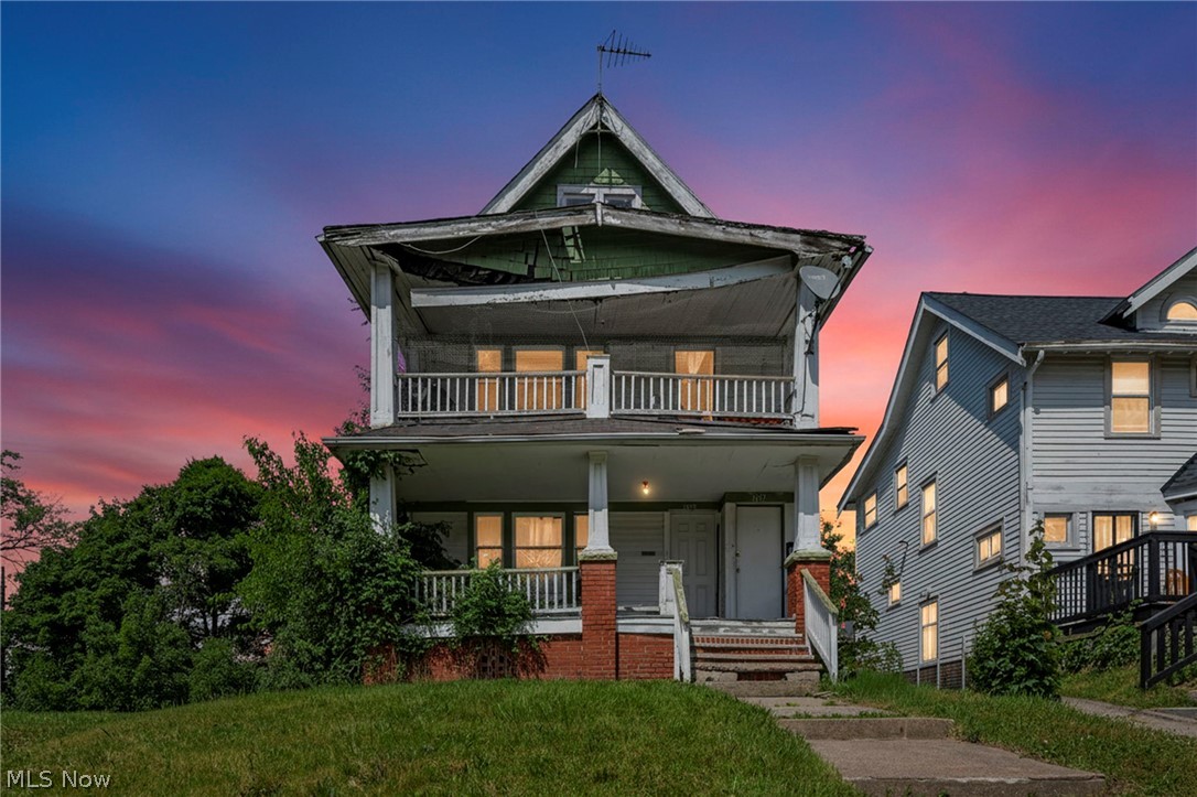 Excellent opportunity to add a fully occupied duplex to your investment portfolio! This spacious 2-family property features two 2-bedroom, 1-bath units, each currently rented at $600 per month on month-to-month leases, providing immediate rental income with future upside potential. Both units offer covered front porches, while the property also includes a full basement for additional storage and a private driveway for convenient off-street parking.

Ideally situated near the Amazon Fulfillment Center and Euclid Creek Reservation, this property benefits from strong rental demand and easy access to major employment hubs, public transportation, shopping, dining, and everyday conveniences. Whether you're looking to expand your portfolio or secure a value-add investment with income in place, this duplex presents an attractive opportunity in a growing area.  No seller financing nor creative financing will be accepted.