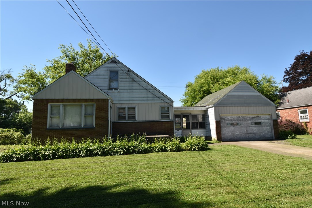Calling all investors! Don't miss this affordable opportunity in Youngstown! This 2-bedroom, 1 bath ranch offers plenty of potential and sits on a double lot totaling approximately .23 acres, providing extra yard space. Several updates have already been completed, helping reduce some of the larger upfront expenses. Improvements include newer plumbing, a new main water supply line, a newer furnace, newer hot water tank and an updated electrical panel. New washer and dryer to stay. The home also features a fenced yard, a breezeway leading to a 2-car attached garage with additional parking in the driveway. Built in 1954, this ranch offers approximately 812 square feet of living space with a functional layout. The walk up attic could potentially be made into a third bedroom. The property is being sold AS-IS, making it ideal for investors, flippers, landlords or buyers looking to build sweat equity. Whether you're searching for your next rental property, fix-and-flip project, or an affordable home with room for improvement, this property offers solid potential at an attractive price point.