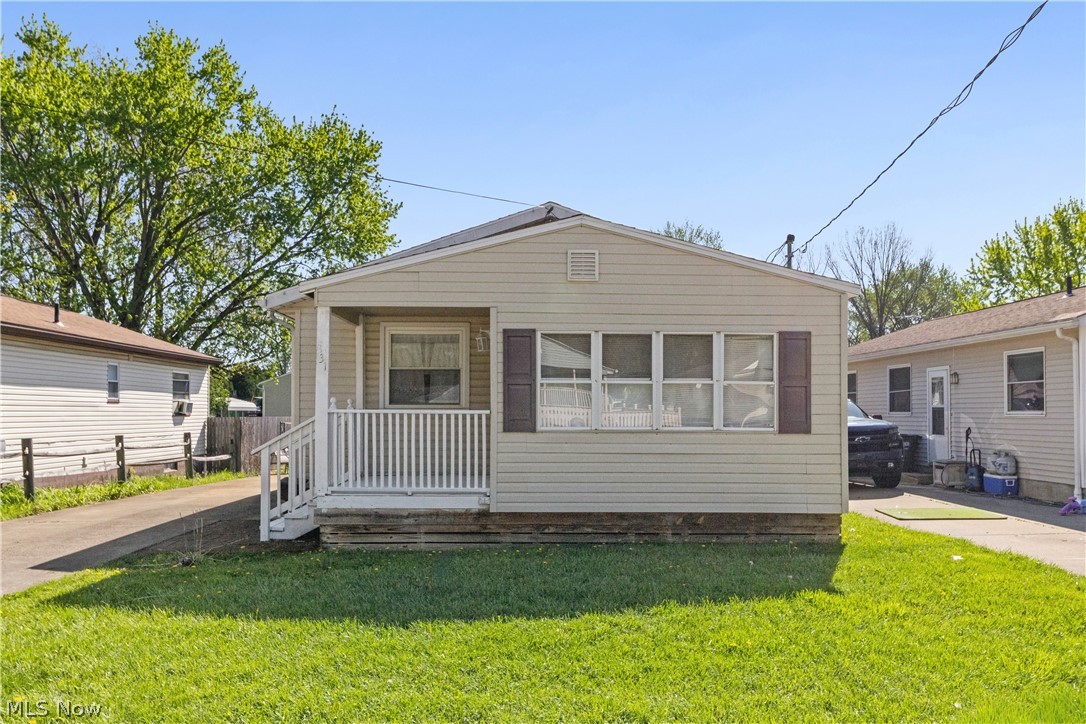 Welcome to 331 Elmwood Ave in Barberton, a well maintained racnch home that offers a great mix of comfort, space, and value.

This property features 3 bedrooms and 1 bathroom with a functional layout that makes everyday living easy. Inside, you’ll find updated flooring and fresh paint that give the home a clean, move in ready feel. The main living areas offer plenty of natural light and a comfortable flow throughout.

The full basement provides additional space that can be used for a rec room, home office, or extra storage — giving you flexibility based on your needs.

Outside, the property offers a manageable yard and space to enjoy the outdoors without a ton of maintenance. Conveniently located near local shops, schools, and parks! Dead end street for more privacy.