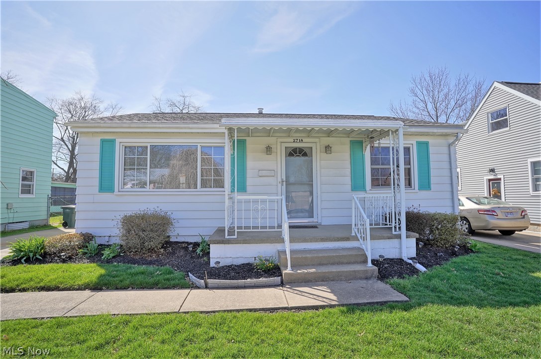 Meticulously maintained and super cute 2 bedroom ranch. The rooms are spacious and you will feel right at home when you walk in the door.  Nice kitchen space with the appliances remaining with the property.  Very nice fenced in backyard and shed for storage.  The basement could be finished and was waterproofed in 1982.  Updates include:  Hot water tank & carpeting - 2019; Washer/Dryer - 2015; Roof - 2014; Furnace and Windows - 2006.    Home warranty is being offered by the seller.