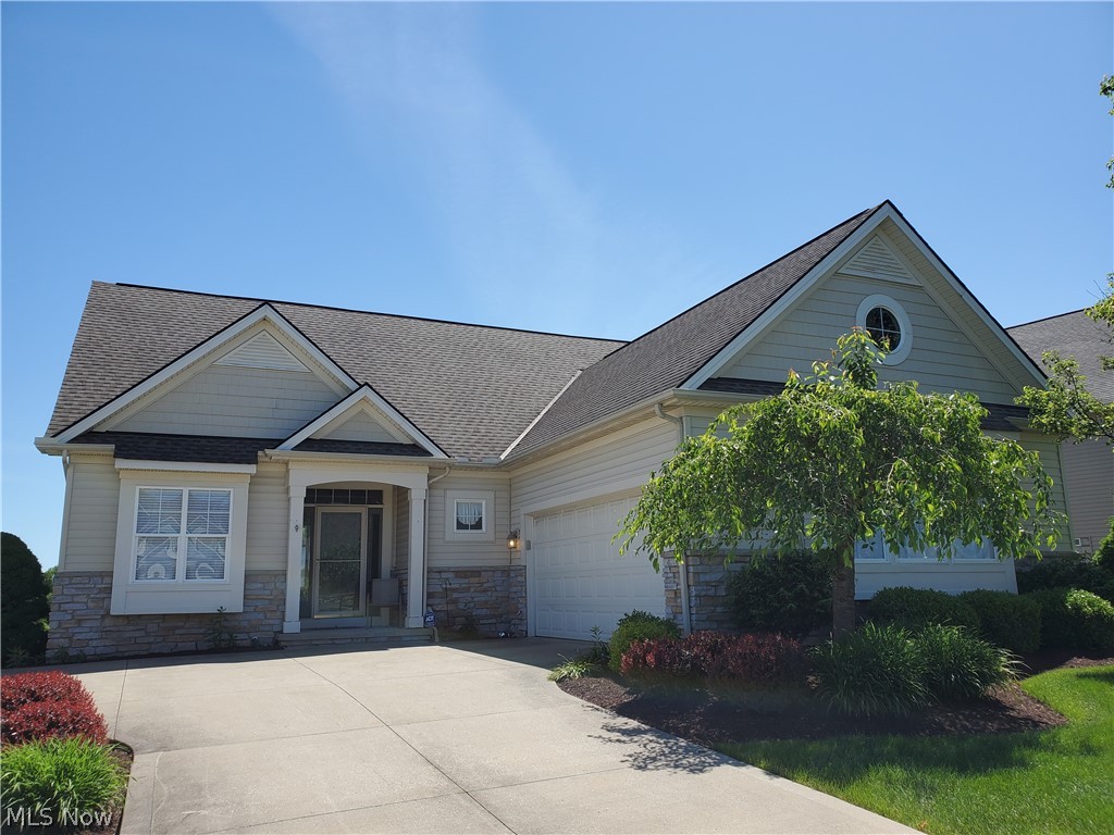 Super Ranch With Dynamic View Of Fountain. Eat-In Kitchen, Dining Room, Open To Great Room and Sun Room. Master On One Wing Of the Home and Guest Bedroom On the Other. Master Has Large Walk-In Closet, Walk-In Shower and Double Bowl Vanity. Additional Guest Bath. First Floor Laundry and Loads Of Closet Space. Full, Unfinished Basement With Garden Windows, Plumbed For Full Bath. Deck and Private Views.