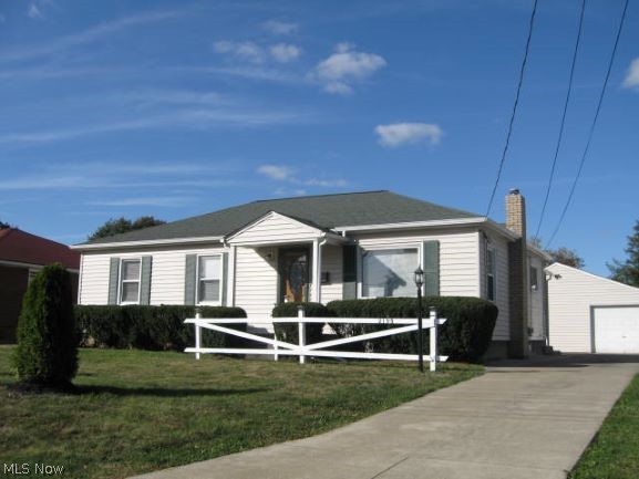 WELCOME HOME TO 2195 TRIPLETT BLVD - ELLET. 3 Bedroom RANCH - on nice lot 64 x 140, the backyard is fenced, 28 x 22 three-car Garage with door openers and Concrete Drive. As of May 2019 - A SPARKLING NEW BATHROOM. Which was taken down to the studs.  Everything is finished & brand new in this gorgeous new bathroom. Large 16 x 14 Living Room opens up to Dining Room. Which looks into the all applianced Kitchen. Dishwasher is only 2 yrs old. Kitchen has newer ceramic tile flooring. 3 nice sized bedrooms, one being used for an office. Built-in linen storage. Lower Level just waiting to be finished. Washer & Dryer stay. Electric Dryer is Amana - 2 months old. Also a 10 x 10 Sun Room with ceramic tile. Some of the updates include - Air 06, Ft Door 08, Roof & Glass 
Blk Windows 09, and Two New Storm Drs 16. The Furnace is scheduled to have a service check-up on October 28, 2019. QUICK POSSESSION!! MOTIVATED SELLER!! Some furniture could be included if wanted. HOME WARRANTY! Annual assessment