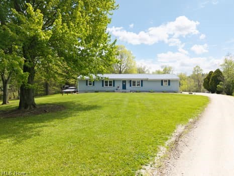 Sprawling ranch home on 5 scenic acres—this is one you don’t want to miss! Featuring 3 bedrooms and 2 full baths, this property offers both comfort and space inside and out. The home includes a finished walkout basement, perfect for additional living or entertaining space.

Recent updates provide peace of mind, including a new roof (3 years ago), fully remodeled bathrooms (2 years ago), a well pump replacement (2 years ago), and an updated breaker box (2026). The boiler was tuned up and a new fuel oil tank installed just last year, along with permanent holiday lighting for year-round convenience.

Outdoor features shine with a stamped patio and gazebo (installed 5 years ago), plus a zip line and playset (4 years ago) for added fun. Storage is no issue with a like-new 8x40’ conex container and a 12x16 storage shed—both included with the property.

A perfect blend of modern updates, outdoor enjoyment, and peaceful acreage—schedule your showing today!