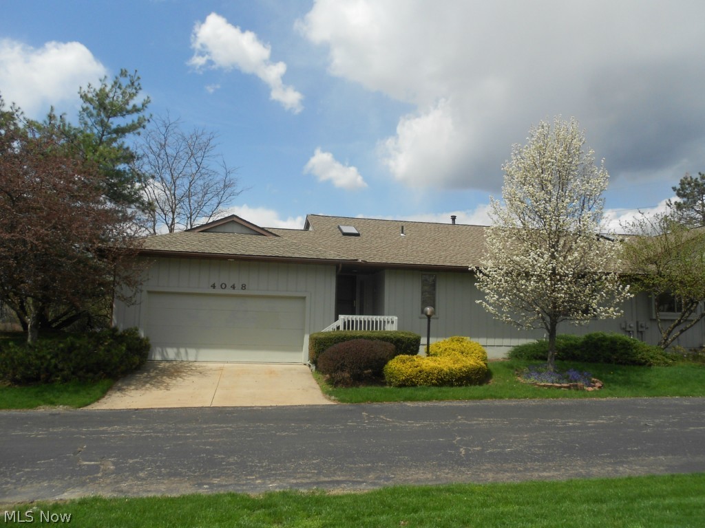 Welcome to this lovely ranch condo located at the Kames!  Situated on a pond you will find private landscaped views from all windows!  This property offers a unique design with an open floor plan, has been freshly painted throughout and has new flooring in both full baths (1/15).  The vaulted great room features a gas fireplace, bookshelves and is open to the huge applianced, eat-in kitchen with plenty of cabinets and counter space.  A convenient laundry area is right off the kitchen.  Enjoy the Florida room (shown as "other room") with sliders that lead to the deck which overlooks the pond and beautiful landscaping.  The spacious master suite features 2 walk-in closets and a full bath with plenty of linen storage and a walk-in shower.  The office is currently being used as a family/guest room.  The basement can be easily finished plus there is a crawl space for more storage.  This property includes a 2 car attached garage and a home warranty for peace of mind.  See attachment for addi