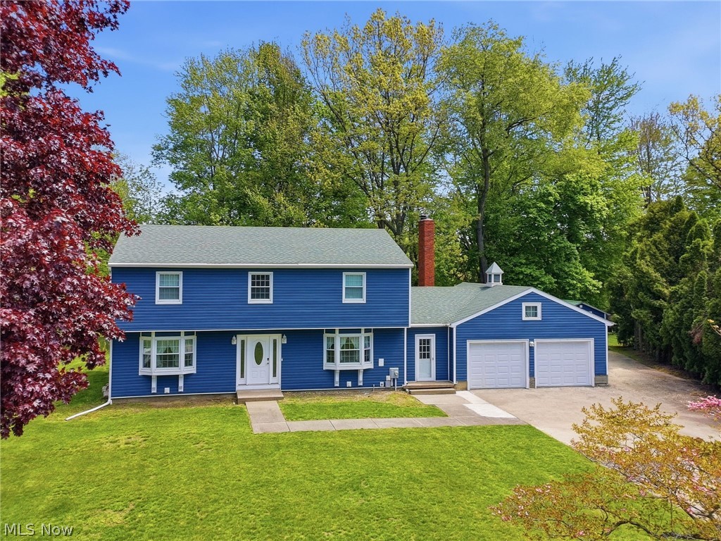 Welcome to this beautiful 4-bedroom, 2.5-bath colonial located in a desirable neighborhood in Conneaut, Ohio!

This home has been thoughtfully updated and exceptionally well maintained, offering comfort, space, and convenience throughout. The kitchen comes fully equipped with all appliances staying, while major mechanical updates include a furnace and A/C replaced in 2022 and a hot water tank replaced in 2023.

Since purchasing, the sellers have added a 4.5’ x 7.5’ mudroom along with an incredible outdoor entertaining area that truly sets this property apart! Enjoy the massive 12’ x 40’ concrete patio complete with a 22’ x 12’ covered roof/awning and ceiling fan, creating the perfect setup for summer gatherings, cookouts, relaxing evenings, or hosting family and friends rain or shine. This backyard space was designed for entertaining and enjoying the outdoors comfortably.

Additional updates include new siding in 2022, beautifully updated bathrooms, added ceiling fans, keyless door locks, and a seller-owned ADT alarm system. The roof, windows, and doors have all been updated within the last 10 years, giving peace of mind for years to come.

You’ll also love the sunroom, shared pond with neighboring property (taxes split between owners), and as an added bonus, the sauna and ping-pong table will stay with the home!

A truly move-in ready home offering both indoor comfort and an amazing outdoor lifestyle!