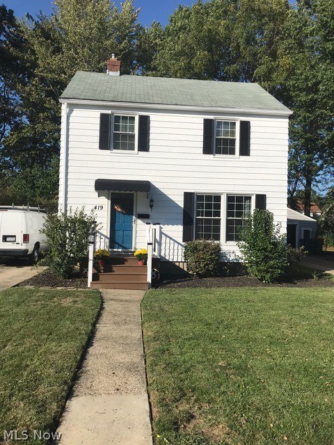 Move in ready! This home is a well-maintained colonial with lots of updates, including newer furnace, A/C and windows. The hardwood floors are newly refinished. There is new carpeting in the bedrooms as well as fresh paint on the walls, trim and ceiling. A unique feature is the nice big family room addition on the back of the house with a half bath. Above the kitchen sink is a pass through from the kitchen to talk to guests or keep an eye on kids in the spacious family room. There is both a dinette and a dining room for casual and more formal dining. The back yard is fenced in, and the garage has new siding. Conveniently located in growing Cuyahoga Falls, the home is within walking distance to Lion’s Park and less than a 10 minute drive to Portage Crossing shopping and dining district as well as Front Street restaurants, ice-skating rink and current development of many new retail and dining spots. This family home is also conveniently located within minutes of the town library and easy