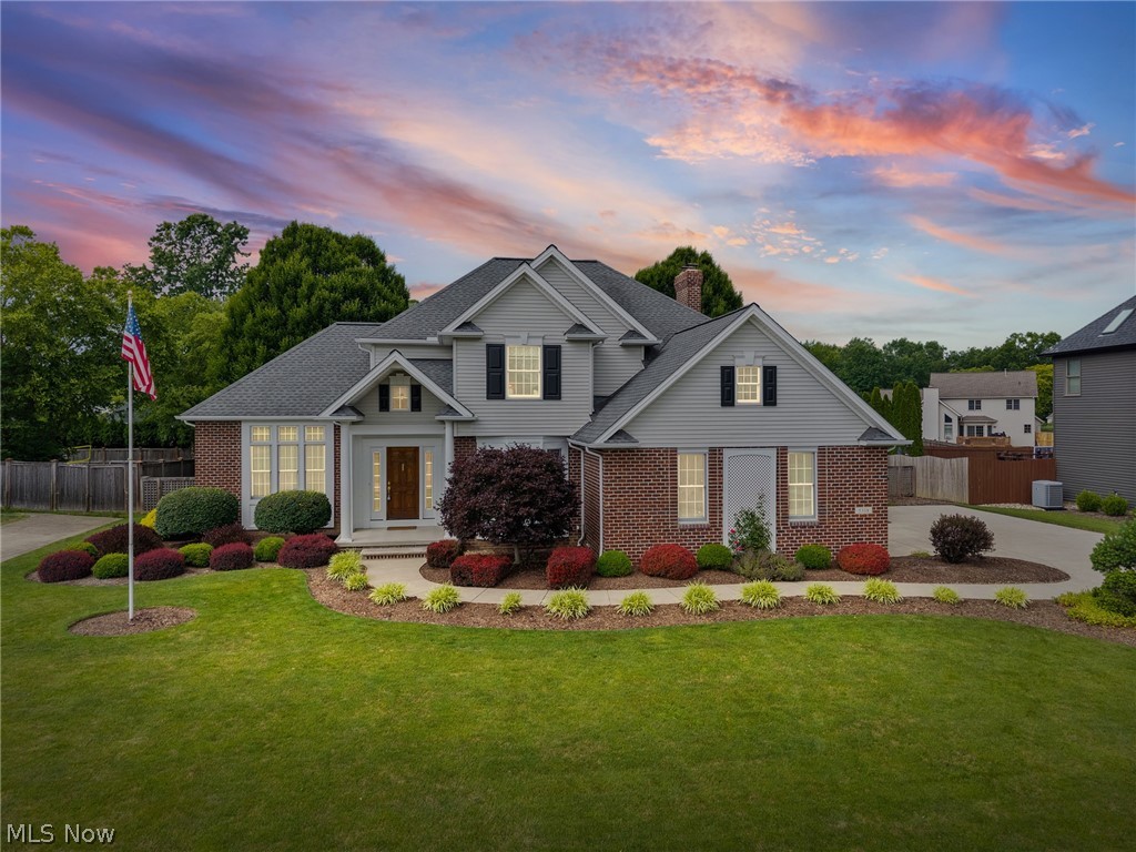 Welcome to this beautifully maintained four-bedroom home, where pride of ownership is evident from the moment you arrive. A picturesque walkway leads you through meticulously landscaped grounds, creating a warm and inviting first impression.
Step inside to a gracious foyer that opens to elegant living and dining spaces, perfect for both everyday living and entertaining. The thoughtfully designed floor plan features an additional family room highlighted by a charming wood-burning fireplace and abundant natural light, creating a comfortable and inviting gathering space. The updated eat-in kitchen is appointed with stainless steel appliances, custom cabinetry, and direct access to the backyard through sliding glass doors.
Outside, you'll discover a private, fenced backyard retreat featuring an expansive 20' x 40' paver patio surrounded by lush perennial gardens—an ideal setting for outdoor dining, entertaining, or simply enjoying peaceful evenings at home.
The second level offers a spacious primary suite along with three additional bedrooms, providing flexibility for guest rooms, home offices, nurseries, or creative spaces to suit your lifestyle. The finished lower level extends the living space even further, featuring a design to create a warm, comfortable atmosphere—perfect for a media room, recreation area, fitness space, or additional entertaining.
This exceptional home is further enhanced by numerous quality updates and features, including a whole-house Generac generator, Andersen windows, new garage opener, new flooring throughout the living room, staircase, upstairs hallway, and two bedrooms, as well as a durable 50-year shingle roof.
Combining timeless charm, modern updates, and exceptional outdoor living, this move-in-ready home offers the perfect balance of comfort, functionality, and style. A truly special property ready to welcome its next owner.