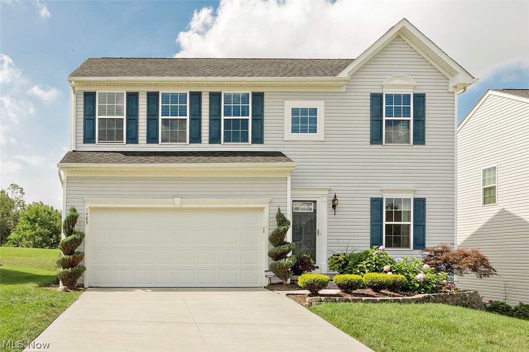 Welcome to this stunning home located in the beautiful Meadow View Community. This move-in ready home includes an open concept eat-in kitchen with a modern finishes, high-end stainless-steel appliances, a spacious deck, family room, and a second-floor laundry room. The master bedroom features a large walk in closet and an on-suite bath. The finished basement includes a spacious entertainment area, a half bath and has a large storage space. Recent updates include; a dining room feature wall, updated light fixtures, new laminate flooring and ceramic tile throughout the first and second level of the home. The seller is including all kitchen appliances, washer and dryer. Situated in a family-friendly neighborhood overlooking a serene wooded backyard view. This home is a must see and sure to go fast. Schedule a tour today!