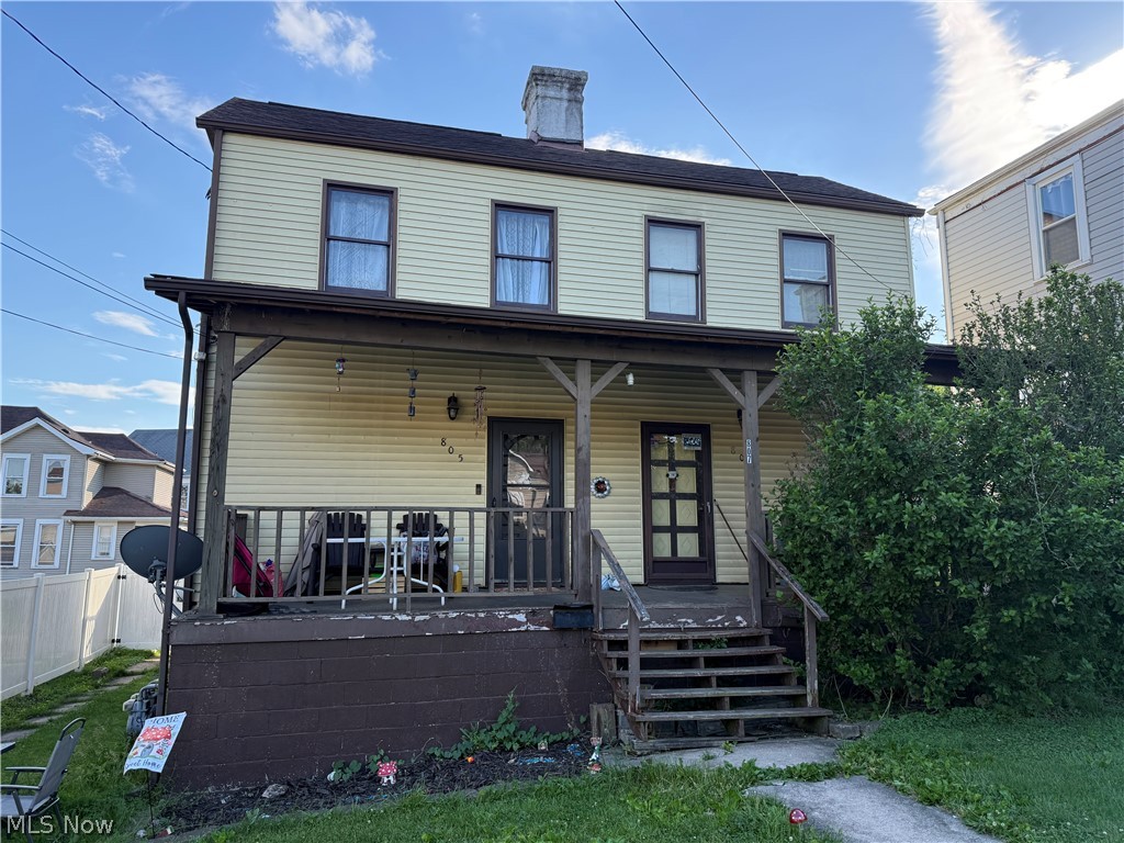 Looking to increase your investment portfolio? This half-duplex is occupied with a tenant that wishes to stay and has a lease in place. Kitchen has been newly remodeled since winter 2024. New Survey split the duplex in half with the common wall so only the left side is being sold. Utilities are all separate; water meter, sewage, gas meter, and electric. Tenant pays $700 per month plus electric and gas. Landlord pays water, sewage, trash collection. Refrigerator & Range convey with sale. Full-time owner/resident lives in the other side. Minimum 24-hour notice for all showings and tenant will provide access. Late afternoon and early evening showings are best. Whatever minerals are owned by seller will transfer.