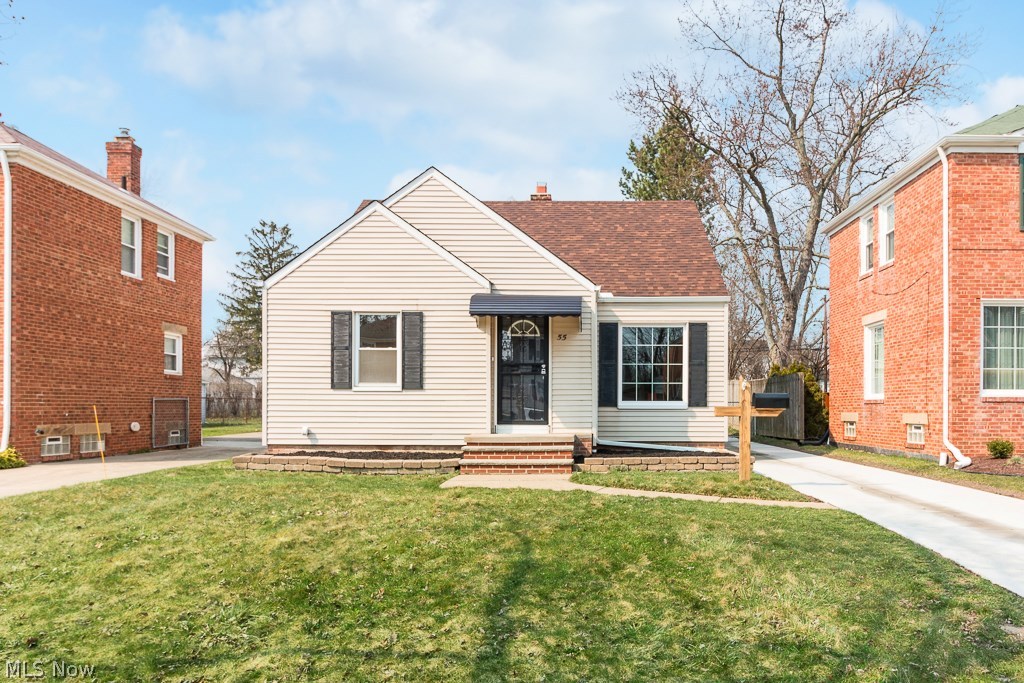 Must check out this amazing completely remodeled 3 bedroom, 1 1/2 bath bungalow.  It features an open floor plan with a beautiful dining room open to the living room with fireplace and hard wood floors.  The living room features large windows that allows plenty of natural light in. Beautiful kitchen that has been completely updated including new appliances. Second floor master bedroom includes a 1/2 bath and a walk in closet.  Nicely finished basement that features a large rec room with Nature Stone floors.  Stamped concrete patio in rear yard perfect for entertaining.   

Updates include - new driveway, new 30 yr roof (tear off), kitchen, baths, water tank and carpeting throughout.
