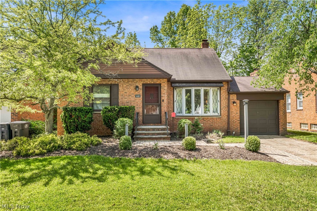 Charming 3 bedroom/2 FULL bathroom Cape Cod home situated in an idyllic Lyndhurst neighborhood. This home has it all... stunning curb appeal, renovated kitchen/main floor bathroom, gorgeous hardwood floors, and an expansive backyard space. The main floor features a gracious living area, two bedrooms, one full bathroom, dining space overlooking the back yard, and fabulous kitchen w/ chic cabinetry/counters and stainless steel appliances. Upstairs, you will find the third bedroom w/ beautiful wood paneling and plenty of storage space. The "partially finished" basement includes a rec room, laundry area, utility space, and second full bathroom. You will LOVE the backyard w/ "screened-in" porch and paver patio that overlooks the large lot (w/ storage shed). 5448 Summit Rd is ready for its new owner - schedule your showing today!