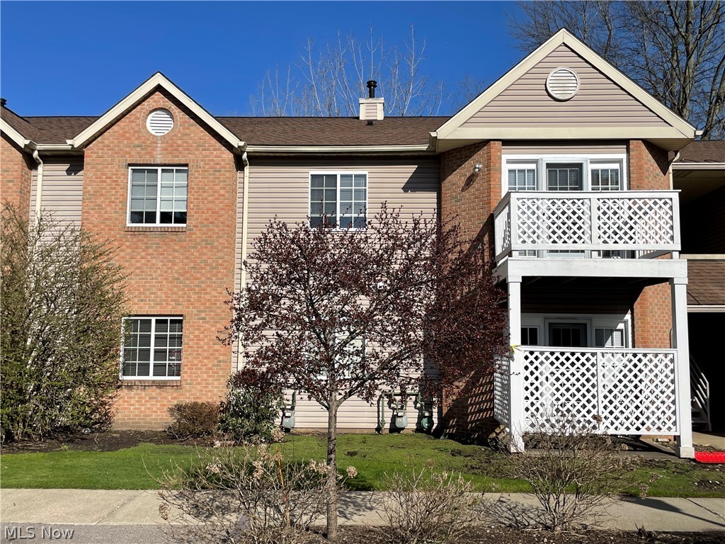 Nestled off Hawkins, close to West Market is the serene Village at Pointe West. This updated condo features luxury vinyl floors in the great room and kitchen. The kitchen has a unique breakfast bar, updated appliances and great counter space for entertaining. Off the kitchen is a laundry/utility room. The master bedroom has a nice half bath with a large walk-in closet for your lovely wardrobe. The second bedroom includes a nice closet. The second bedroom has ample natural light and nice closets. Vaulted ceilings through living room and both bedrooms. The patio, off the great room, faces west lends to evening sunsets. The clubhouse has a fitness room and entertainment room with a patio for grilling. Conveniently located in Wallhaven just minutes to Fairlawn, Downtown Akron and Route 77. Water/Sewer/Trash included in HOA. Don't miss out on this low maintenance opportunity.