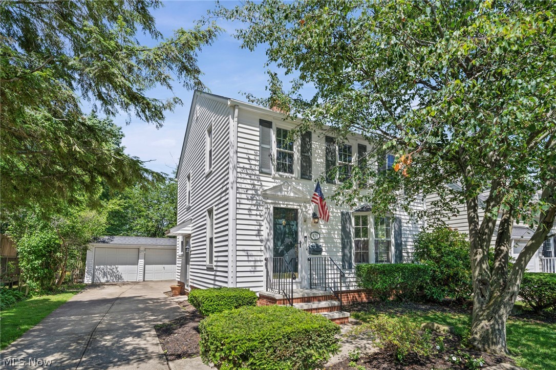 Welcome Home to 444 Canterbury Road in Bay Village!

Nestled in one of Northeast Ohio’s most sought-after lakeside communities, this charming Colonial blends timeless character with thoughtful updates throughout.

Step inside and immediately feel at home with beautiful white oak hardwood floors flowing through the inviting living and dining rooms. The spacious living room is centered around a cozy fireplace, creating the perfect gathering space for relaxing evenings. Just off the back of the home, you'll find a versatile bonus room ideal for a home office, reading nook, or a peaceful spot to enjoy your morning coffee.

The updated kitchen features newer appliances, abundant cabinetry, and convenient access to the backyard, making everyday living and entertaining a breeze.

Upstairs, you'll discover three comfortable bedrooms, each equipped with ceiling fans. One bedroom showcases beautiful original hardwood flooring, while the others offer comfortable carpeting. A well-maintained full bathroom completes the second floor.

Need additional space? The partially finished basement provides endless possibilities for a recreation room, workout area, or hobby space, along with plenty of storage. A newly added full bathroom and dedicated laundry area add even more functionality.

Located just minutes from Lake Erie, parks, shopping, dining, and top-rated Bay Village amenities, this home offers the perfect combination of charm, comfort, and location.

Don't miss your opportunity to make this Bay Village gem your own. Schedule your private showing today!