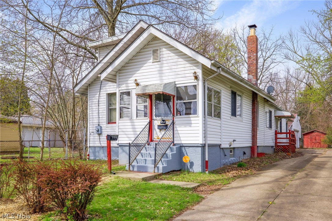 Welcome to this updated 3-bedroom, 1-full-bath home with a detached 2-car garage in Akron. Freshly refreshed throughout, this move-in-ready property offers immediate comfort and modern touches. The entire home features brand-new flooring and fresh interior paint for a clean, bright appearance. With 3 spacious bedrooms and a detached 2-car garage, this home provides practical living in a convenient Akron location. Nothing left to do but move right in! Agent-owned.