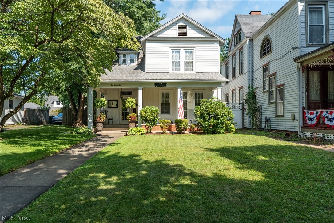 Nestled off and away from the street and down a long, dreamy front walk is 1031 Juliana St. The 1890 traditional-bungalow style home sits at the heart of Julia-Ann Square Historic district, known for its world-renowned architecture of the gilded age. This well-maintained beauty sits a little quieter and a little smaller than some of its neighbors while at the same time presenting an amazing opportunity to own an architectural stunner. At 2,564 square feet you’ll sense something special as you walk through the front door into the grand foyer that gracefully ushers you into each of the downstairs main living spaces - the formal parlor, the family parlor, and the opulent formal dining room complete with built in China cabinet. Just beyond the dining room you’ll find the spacious and functional kitchen on one side and a large half bath and main floor laundry on the other. Upstairs is a retreat of its own with the primary suite boasting an office space, primary bath, and a private kitchenette! Two more ample bedrooms and a full bath round out the upper floor amenities. Space abounds here but peace of mind invades as the home has a new electric pane, new furnace and two new air conditioning units. You’ll not only live in traditional style and elegance here, you’ll live comfortably! As always in a home like this - do not wait! Book your showing today!