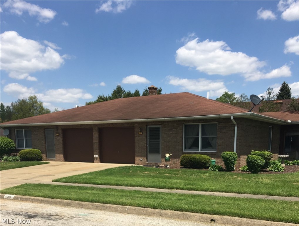 Both sides have laundry rooms, and appliances. 903 has a large sun room. Tenant in 903 has been there 10 yrs, takes care of exterior maintenance, hence lower rent. 905 has been there 5 yrs. Newer Kit Cabinets in 903. Well maintained duplex.