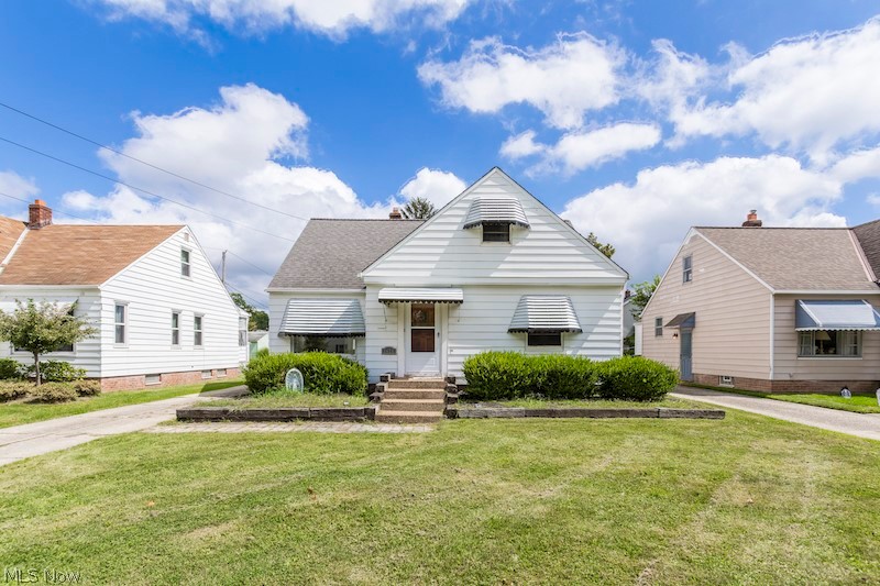 Conveniently located in a prime location with amenities such as a park, shopping mall, and many other retail stores nearby, lies this 3 spacious bedroom, 2 FULL bathroom home with a renovated kitchen! Minutes away is Mayfield Road taking you east and west and directly off Brainard is I-271 which can make driving simplistic going north/south! The floorpan is quite special: a kitchen (with an island for breakfast eating) directly opens to the dining room for entertainment. Right off the dining room is a wood deck, perfect for cookouts, sunbathing, or just a hangout area. Two of the three bedrooms are on the main floor and are newly painted and carpeted. The main bathroom sits between these and is very clean. The third bedroom upstairs is beautifully enveloped by knotty pine wood making for a special retreat. If all this isn't enough space, the basement downstairs is finished and comes with a full bathroom! Put a pool table and a flatscreen TV down there! The backyard has ample space and wraps around the garage. If you haven't scheduled your visit, what are you waiting for?