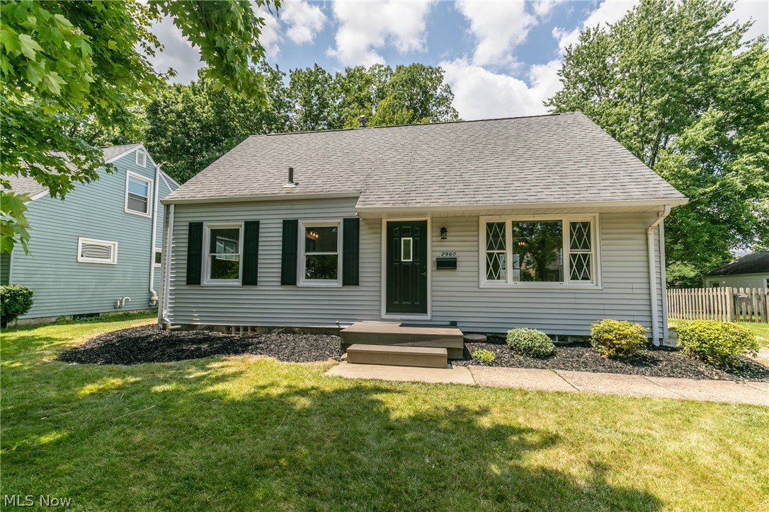 Welcome to this darling Cape Cod home in Cuyahoga Falls! The family room has a stunning  front window to allow the natural light to shine in and beautiful hardwood floors. The family room opens to the dining area and an updated kitchen! The kitchen boosts charming cupboards that accent the quartz counter tops, subway tile and stainless steel appliances. There are 4 nicely sized bedrooms with hardwood floors!  Both bathrooms have been updated. A large back yard to spend these nice Ohio summer days with a cookout. Do not miss out on this one!