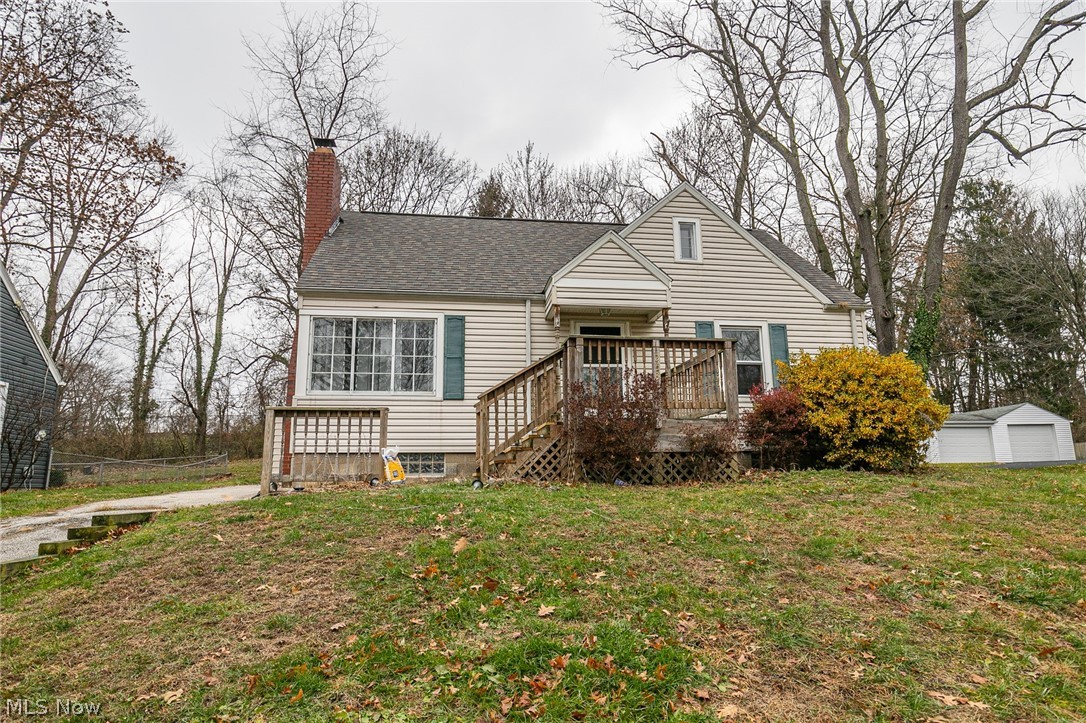 Possible lease option or rental.  An excellent opportunity West of State Rd in Cuyahoga Falls.  This lovely cape cod has 3 bedrooms and 1.5 baths.   A finished basement adds ample living space.  The back yard is large, and completely fenced in.  There have been many updates, including the carpet in January 2019, other flooring, tiled shower, and more.  There is a garage, previous water proofing, a sump pump, and more.