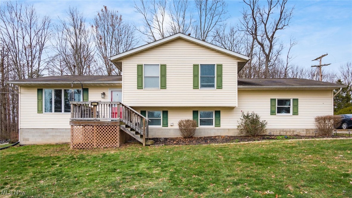 Discover peaceful living in this beautiful multi-level 4-bedroom home, perfectly situated on 7.09 acres in the hills of Timber Run Road. Surrounded by nature, this property boasts a hiking trail through the woods, a large yard, and a stocked pond—ideal for outdoor enthusiasts. Conveniently located near West Muskingum schools and I-70, it offers the perfect blend of tranquility and accessibility.
Home offers remodeled kitchen featuring elegant marble countertops, a farmhouse sink, and custom maple Kraftmaid cabinets. The home also offers two spacious living rooms—one with a picturesque view of the pond, and the other centered around a cozy wood-burning fireplace with a charming facade. Not to mention the additional Game/Hobby room !!!

Storage is plentiful with a 2.5-car garage. Whether you're enjoying the view of the pond from the front porch or exploring the wooded ravine with prime hunting spots, this home is the perfect retreat for nature lovers and those seeking a peaceful lifestyle.