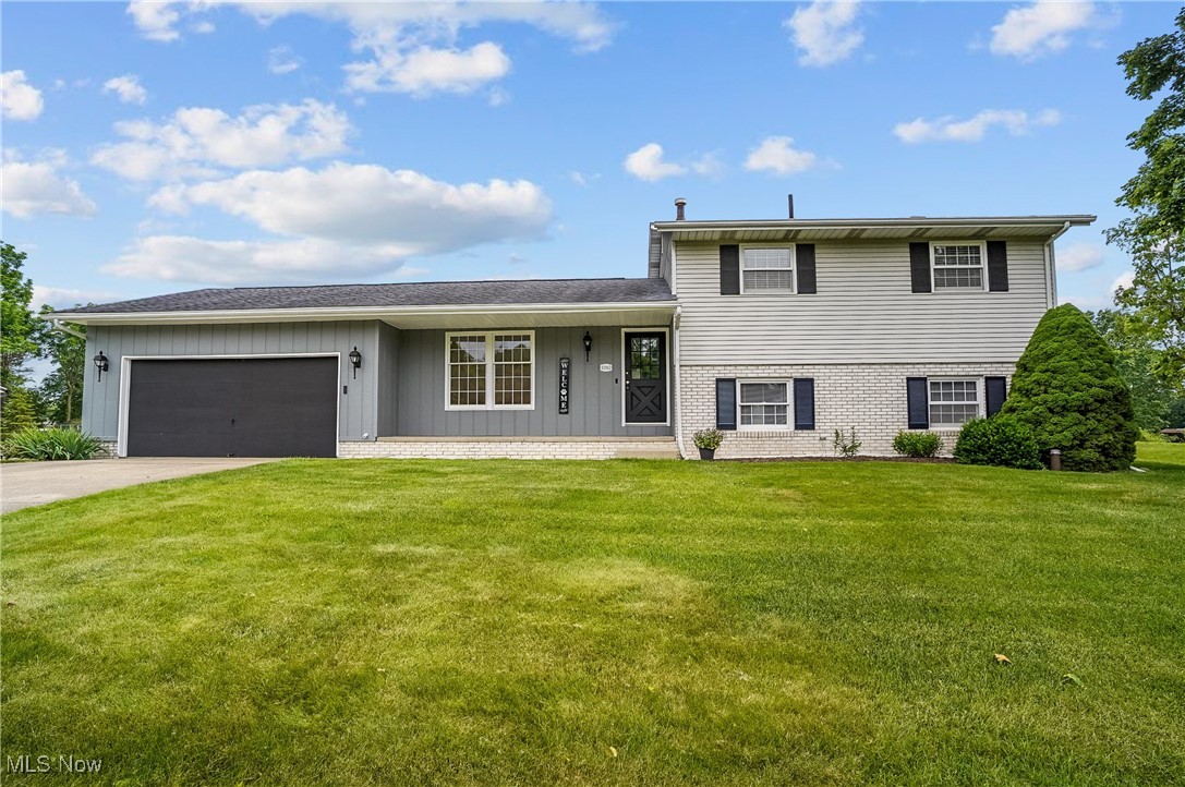 4 Level Split with 3 Bedrooms, 2 Bathrooms, Lower level Family room with Fireplace. Office could be 4th Bedroom.
2 car garage with hot & cold water. Attic Storage. Large patio room. Remodeled Kitchen with Maple cabinets & reverse osmosis system.
Septic replaced in 2012 with service agreement. Private well (City water at street)