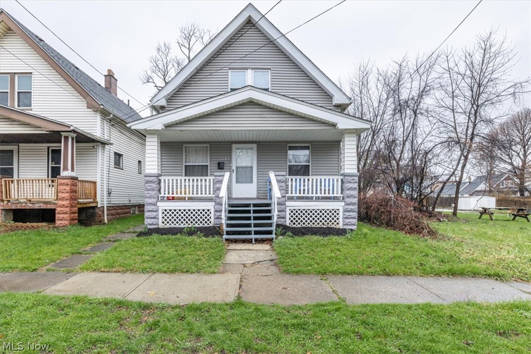 Welcome to 3152 W 68th Street! This renovated and cashflowing four-bedroom single-family home is located about a 10-minute drive to Downtown, Ohio City, Tremont, MetroHealth Main Campus Medical Center and major retail shopping at Steelyard Commons. An easy addition to any investor portfolio or move in ready option for an owner occupant after June 30th. The updated kitchen offers stainless steel appliances (included), granite countertops, and shaker style cabinets. Living, dining, two bedrooms and full bath round out the main level. Two additional bedrooms including a large primary bedroom, are on the second level. Updates most recently include brand new flooring in kitchen and bath, new baseboard heating on the 2nd floor (all 2026). Other highlights to note: new roof & electrical panel (2021), new furnace & windows (2022), enclosed back porch and off-street parking accessible from the back alley. Estimated market rent is $1550 - $1600.