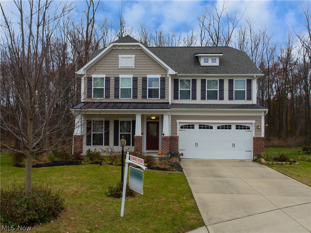 Say hello to your Dream Home! This formal model home has everything you can ask for - hardwood floors, granite countertops, a large morning room that leads out onto a giant composite deck overlooking a protected wetland all on a private cul-de-sac!!! Enjoy your mornings drinking coffee on the large front porch or bird watching off the back deck! Each of the 3 bedrooms is spacious, especially the owner's suite which boasts a large walk-in closet and en suite spa-like bath for those time when you need to just get away from it all! The first floor is very open concept, with a 2-story great room (includes a 4' extension), large upgraded kitchen with upgraded cabinets and large island - you are not going to run out of counter space here! On top of it, you have a full unfinished basement that you can turn into your ultimate recreational retreat, extra guestroom, home theater, limitless possibilities. Don't miss out on being part of this cohesive community with access to a public pool, playgr