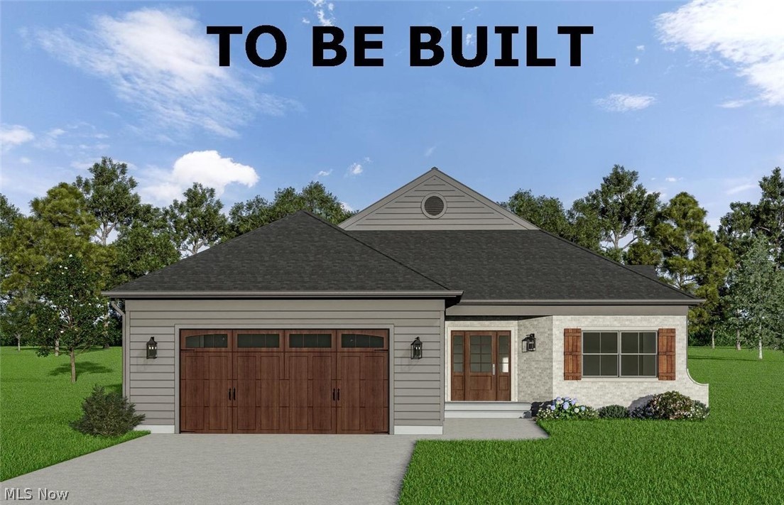 Welcome to this exciting residential development that sets a new standard for upscale living. Trentstone offers 18 stand alone condos that blend elegance, functionality, and customizable luxury. The builder is excited to offer this desireable ranch floor plan with the ease of one floor living! This home offers an open floor plan with an inviting foyer, first floor office (or flex space if needed), gourmet kitchen with high-end appliances and step-in pantry adjoining the dramatic great room with a vaulted ceiling. The interior photos shown here illustrate the model home with added upgrades available. A French door leads to the outside patio and yard. The primary bedroom suite includes a luxury bath and two walk-in closets. The second bedroom is spacious and has a walk-in closet. The laundry room includes a convenient mudroom and leads to the oversized two car garage. Developed by Norlach Development LLC in partnership with LB Architects. Design selections created by interior designer Laura Yeager Smith Home & Design! Ask about her services! Each homeowner will receive one year complimentary Club Dining membership at Walden. Welcome Home!