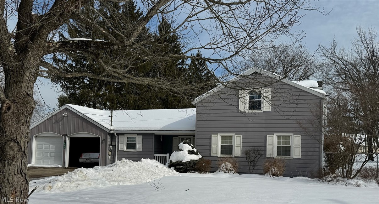 Great property on a corner lot on Lenox New Lyme Rd in Jefferson, Ohio, with a two-car garage, 3 bedrooms, 3 full baths, a large living room with a fireplace and built-in shelves, a large family room with lovely built-in shelves surrounding the fireplace, a ceiling fan,  and a large walk-in closet.  A spacious kitchen with lots of cupboards for storage and a large eating area. The formal dining room has a crystal chandelier and wainscoting. The spacious first-floor bedroom has a ceiling fan, a large walk-in closet, and a full bath with a walk-in shower.  There is also a convenient laundry room on the 1st floor. An additional guest full bath is ideally located on the first floor. The second floor boasts two large bedrooms.  The second bedroom is large with a ceiling fan and two large closets for storage.  A full bath with a walk-in shower.is situated between the two upper-level bedrooms. The third bedroom is also large and has two large walk-in closets. The large back yard is totally fenced in and contains a Barn/Stable.
  Large fenced in lot, with the stable/barn.  2 car attached garage concrete driveway.  This has it all.