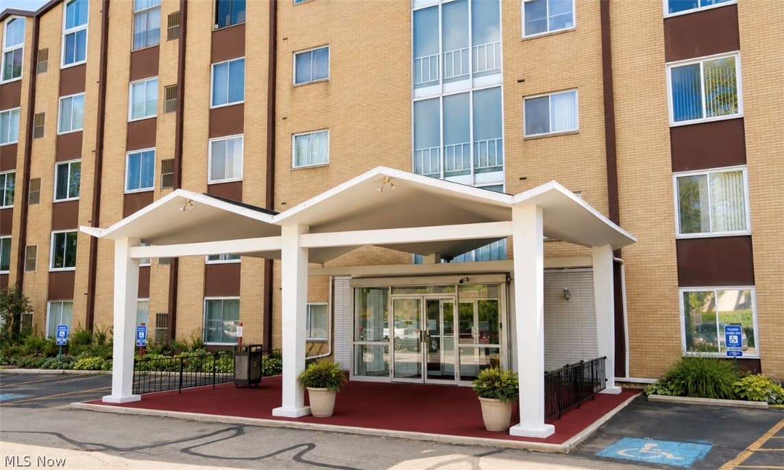 The property is a generously sized one-bedroom condo in the heart of North Olmsted, within walking distance to Great Northern Mall, restaurants, medical facilities, and more. The kitchen sits to the right as you enter and features multiple cabinets, a range with an exhaust fan, and a refrigerator. The large living room has carpet and an expansive window that brings in excellent natural light. The bedroom measures approximately 14 by 12 feet, with carpet, a large window, and a generously sized closet. Just off the bedroom is a full-size bathroom with a storage closet behind the door. The laundry area is down the hallway, and a storage locker is included with the condo space. The building has newer elevators and nearby stairs for easy access in and out. The unit is currently rented through November 2026 at $850 per month, and a brand-new furnace and air conditioner with a warranty were installed in 2025. This is a solid opportunity for ownership with a convenient, walkable location and a strong rental history.