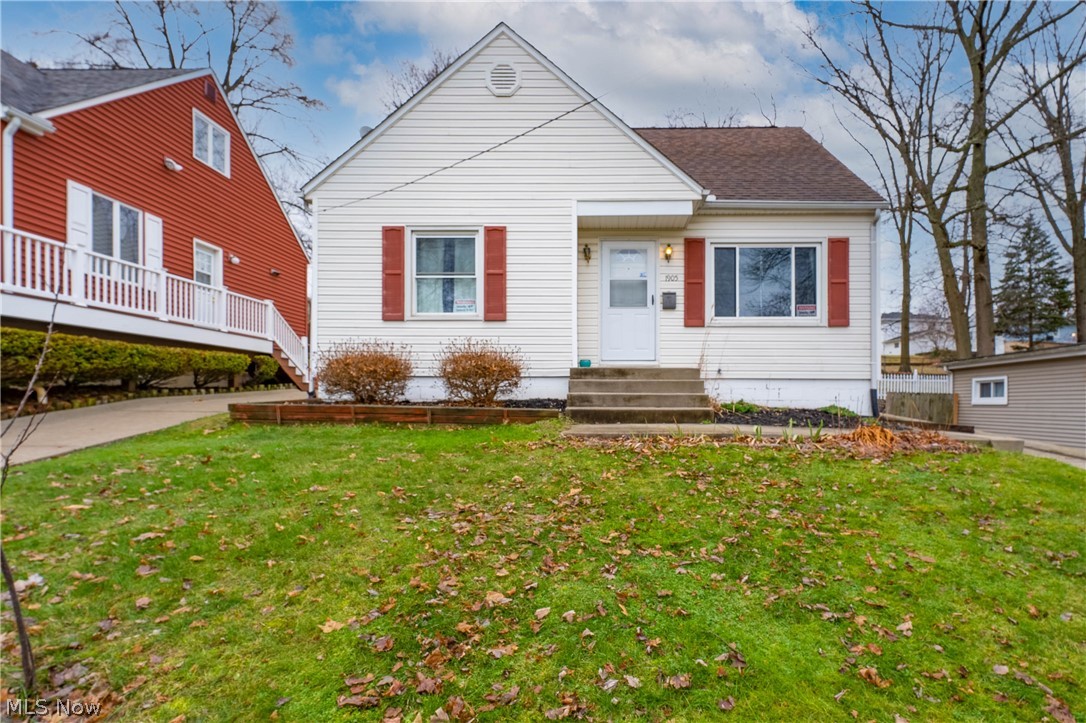 One of a kind bungalow offering original charm with a dash of modern improvements. The front entrance welcomes you into the living room with original wood flooring and a large picture window where you can watch the most beautiful sunsets. The living room leads right to the eat-in kitchen with modern white cabinets, a breakfast bar, and stainless steel appliances. Sliding doors in the dinette lead out to the fully fenced-in backyard with your own firepit. 2 bedrooms and a full bathroom complete the first floor. The 2nd-floor owner's bedroom is spacious with tons of storage space. Entertain in the large Rec Room in the lower level or transform it into a playroom, office, studio...the options are endless! All of this plus a detached 1 car garage! This home is move-in ready, and won’t last long. Schedule your showing today!