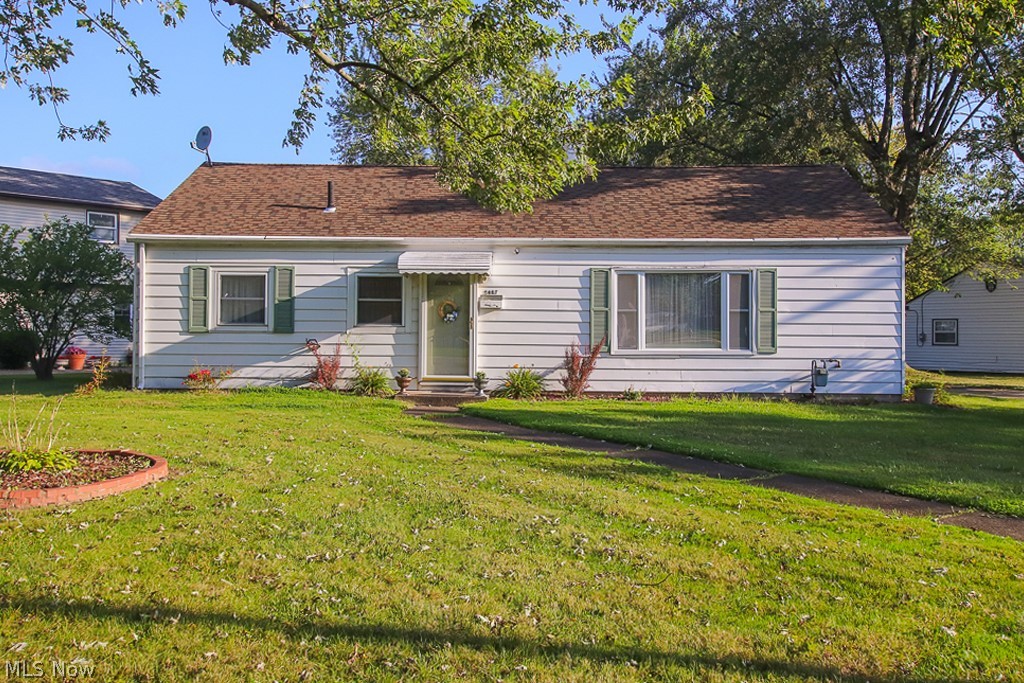 You’ll love this quaint, ranch-style home. This quiet neighborhood feels like home with a beautiful tree in the front yard and a partially fenced in backyard. This adorable home features carpeting throughout the living room and three bedrooms, an updated bathroom, central air, and an eat-in kitchen equipped with fridge, stove and dishwasher it is designed for cozy dinners. This home also features a bonus room leading to the two car attached garage. Don't miss your opportunity to own this amazing home...it's a must see!!
