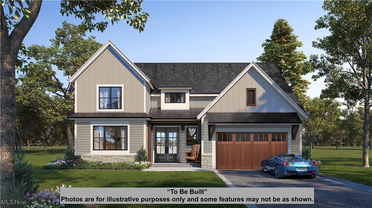 Only 1 Lot Remaining!  Discover your dream home in the heart of Chagrin Falls! This stunning 4-bedroom, 2.5-bath transitional-style home by Premier Custom Builders is thoughtfully designed with luxurious finishes, energy efficiency, & timeless craftsmanship throughout.
Step into a sunlit, open-concept main floor with soaring vaulted ceilings in the great room, foyer, and first-floor owner’s suite. The heart of the home is the chef’s kitchen, complete with an oversized quartz island, stainless steel appliances, range hood vented to the exterior, and a large walk-in pantry. Gather around the stone-faced fireplace, accented by a hand-hewn miterlock ceiling beam and built-in shelving—designed for both beauty and comfort.
Enjoy everyday convenience with a first-floor office, mudroom, and owner’s suite featuring a spa-like ensuite bath with a zero-threshold tile shower, frameless glass, seat, and niche. Upstairs you’ll find a cozy loft, three additional bedrooms, and a second full bath.
Additional highlights include: Energy-efficient 6’ windows, Solid core interior doors & 7 ¼” baseboards and High-grade LVT flooring throughout most of the home.  The Unfinished 1,813 sq ft basement with 9’ poured concrete walls is ready for your vision.  The Covered rear porch and concrete patio are ideal for outdoor entertaining.

The builder provides 3 designer-curated finish packages to personalize your style.
Set on a 0.31-acre flat lot with finished landscaping and a 16-ft wide concrete driveway, this home is just 1.5 miles from downtown Chagrin Falls, in the award-winning Chagrin Falls School District with Geauga County taxes and no HOA or RITA tax.