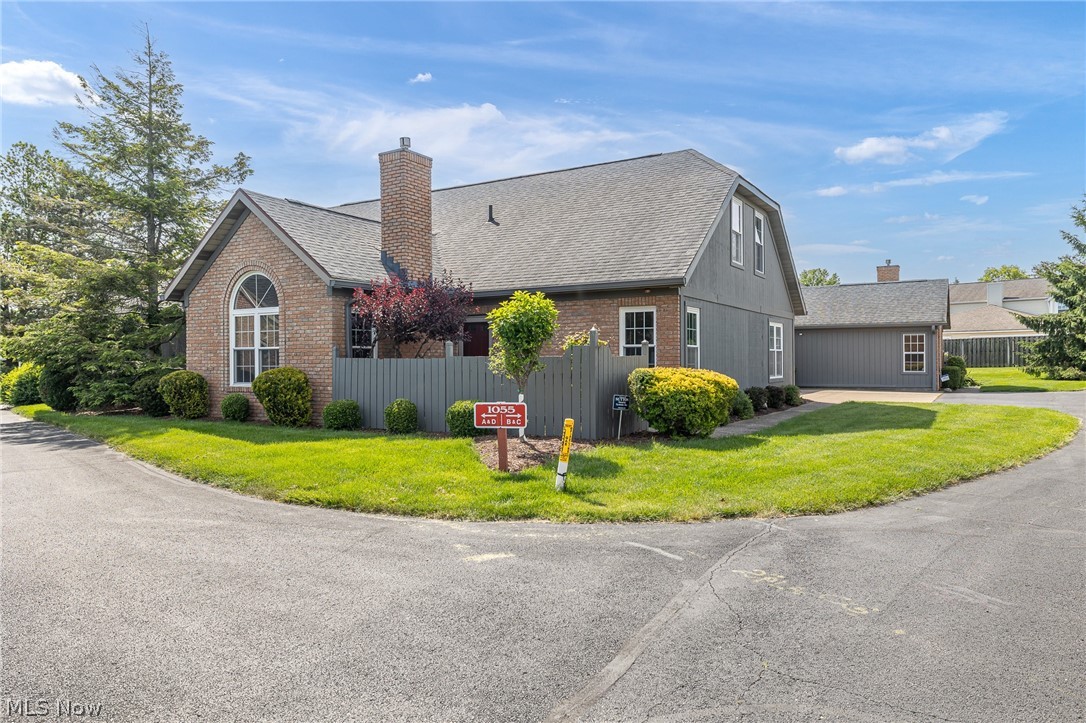 Enjoy comfortable, low-maintenance living in this spacious Cape Cod-style condominium located in a desirable Medina community. Thoughtfully designed with a versatile floor plan, this well-maintained home offers the convenience of a first-floor bedroom suite along with additional living space upstairs, making it ideal for a variety of lifestyles. The bright and inviting living room features soaring ceilings, abundant natural light, and a cozy fireplace that creates a warm focal point for gathering and relaxing. The adjoining dining area flows seamlessly into the kitchen, where generous cabinetry, ample counter space, and a functional layout make everyday living and entertaining effortless.

The main-level primary suite offers comfort and convenience with a spacious walk-in closet and an updated en-suite bath featuring ADA-friendly improvements completed in 2025. Upstairs, you'll find a second bedroom, full bath, and a loft area with its own walk-in closet, providing excellent flexibility for guests, a home office, hobby space, or additional living area. Multiple walk-in closets throughout the home offer exceptional storage options.

Recent improvements include a new furnace in 2024, updated powder room in 2023, and a newer roof and gutters, providing added peace of mind. The attached two-car garage features durable Nature Stone flooring, while the private patio offers a peaceful outdoor retreat. Residents also enjoy access to community amenities, including a pool and clubhouse. Conveniently located near shopping, dining, parks, and everyday conveniences, this move-in-ready condo combines comfort, functionality, and easy living. A one-year home warranty is included for added confidence.