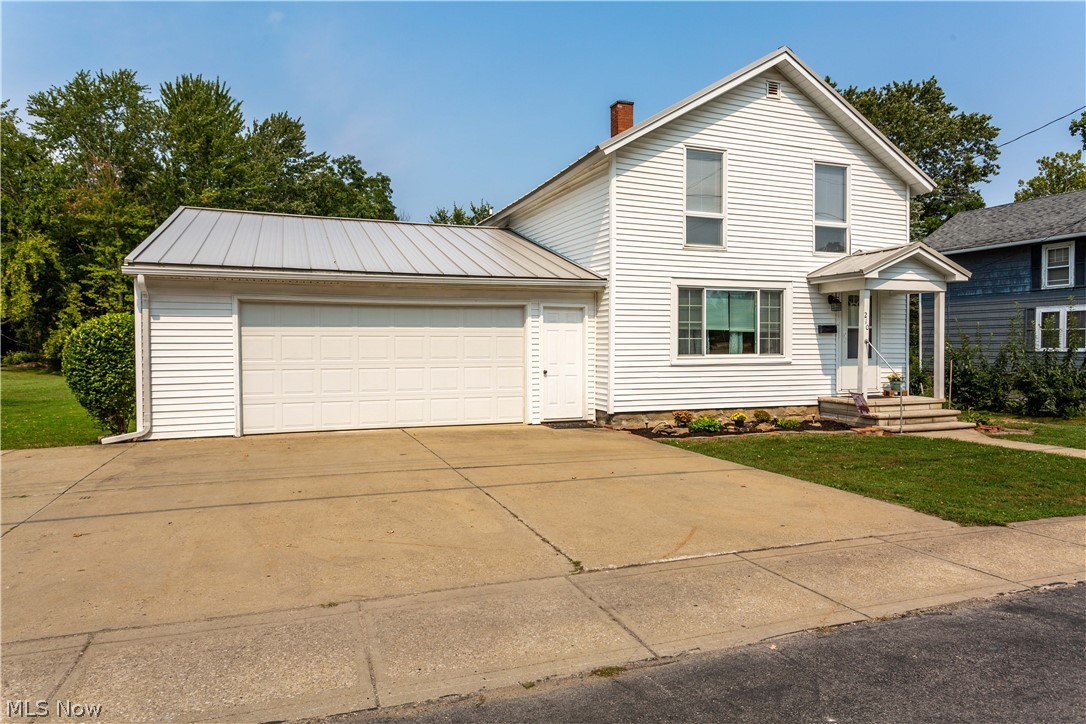 Welcome Home to 210 W. Main Street South Amherst.  This well maintained & updated 3 bedroom 2 full bath home sits on over a half acre.  You will will enjoy tons of amenities including first floor laundry, a large dining room for entertaining & brand new flooring throughout the entire home.  All appliances stay in the well appointed bright & modern kitchen. This home boasts old fashioned charm with a modern feel.  The family room will be relaxation headquarters for the entire family & don't forget about the oversized deck that looks out on to a beautiful lot. This home is located in a quaint community & highly sought after school district. DO NOT let this one pass by!  Arrange your private tour today.