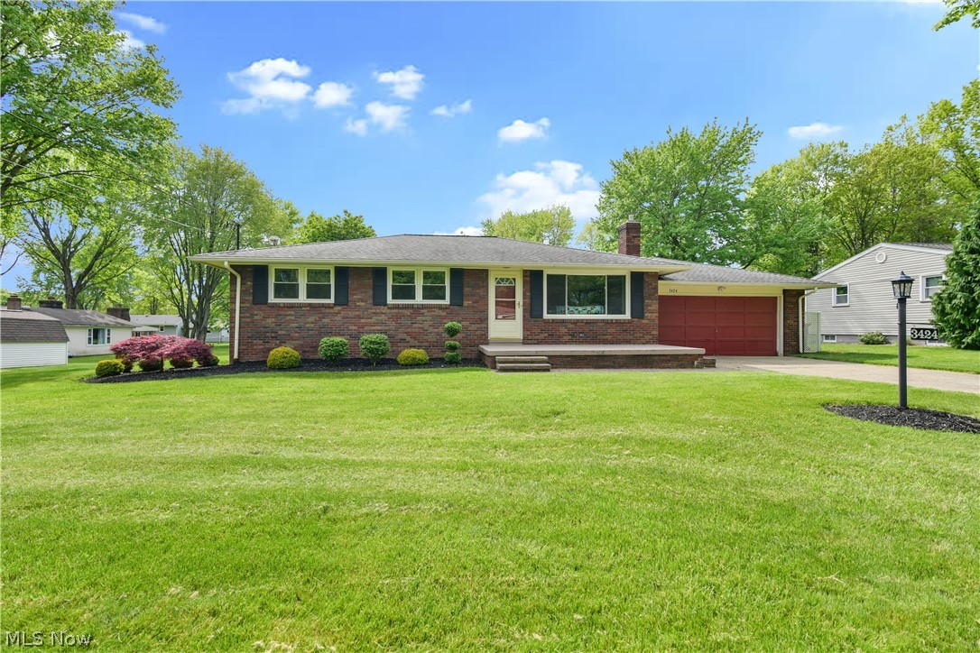 Welcome Home to this beautiful brick ranch home in Austintown Schools,  original wood floors throughout the living room and 3 generously sized bedrooms all with large closets.  Roof and windows were done in 2010, furnace 2015 and a  brand new central air unit added in 2016.   The full basement has a complete full bath along with plenty of room for additional living space, built in storage was added as well as new glass block windows. Storage shed added in the back yard for additional storage and lawn care.  Awesome Austintown neighborhood to call home.