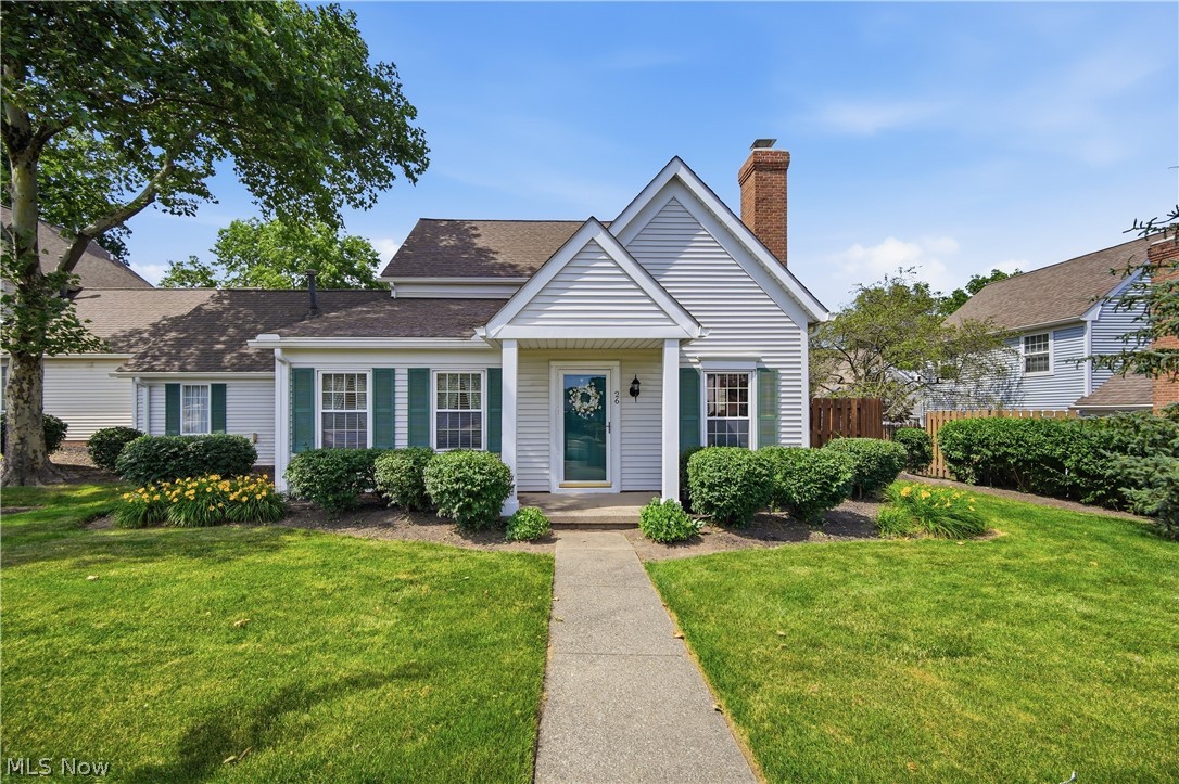 Enjoy the convenience and charm of this standalone condo community, ideally located near shopping, dining, Hudson's popular community events, and with easy access to highways connecting you to Akron and Cleveland. Designed for comfortable, low-maintenance living, this detached condo features a two-car garage with additional attic storage. The welcoming foyer offers a coat closet and convenient powder room. To the left, the spacious eat-in kitchen showcases Corian countertops, tile backsplash, and a pantry for ample storage. The dining area flows seamlessly to a private, fenced concrete patio through sliding glass doors—an ideal setting for outdoor dining, relaxing with a book, or enjoying the surrounding nature. The light-filled great room features a cozy gas fireplace, ceiling fan, and abundant natural light. A nearby door provides direct access to a sidewalk perfect for leisurely walks or a quick trip to the nearby shopping center. The first-floor primary suite offers natural light, a ceiling fan, a generous walk-in closet, and an additional closet for extra storage. The ensuite bath includes a walk-in shower, relaxing spa tub, and large vanity. Upstairs, a spacious loft provides flexible living space and leads to a second bedroom. A Jack-and-Jill bathroom connects the bedroom and loft area. Also on the second floor is a vented 6' x 7' bonus room currently used for storage, offering excellent potential as a home office, craft room, hobby space, playroom, or reading nook. This thoughtfully designed home combines comfort, functionality, and an exceptional location, making it an ideal place to enjoy all that Hudson has to offer. A one year home warranty is being offered by seller. Call for your private showing before this one is SOLD!
