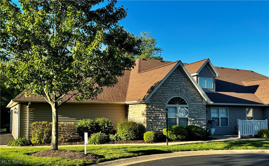 Quality Built Ranch Condo Located in Dublin Hills! Very well-maintained ranch condominium featuring an open concept living area with a great room w/vaulted ceiling, a kitchen w/appliances & breakfast bar, and a dining area. Master bedroom w/vaulted ceiling, walk-in closet, and full bath w/new walk in shower. 2nd bedroom w/closet and spacious full bath. First floor laundry w/utility closet and a door to a double garage w/new opener and concrete parking. Located at the end of a quiet cul-de-sac with extra parking. Dublin Hills HOA is $270 a month, and taxes are $1,485.83 per half-year. Conveniently located in Perry Township and the Perry Local School District.