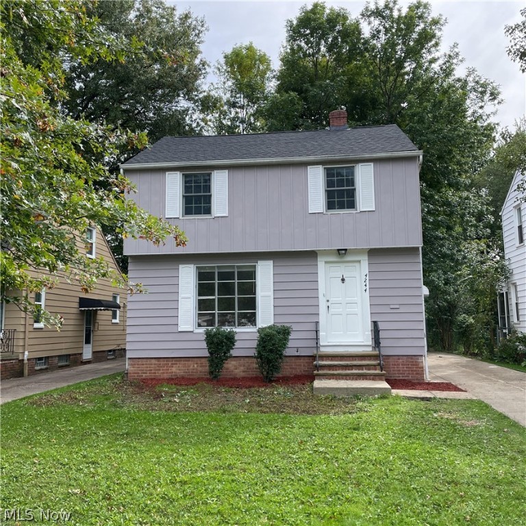 Welcome to 4244 Elmwood Rd! This three bedroom, one bathroom colonial has been extensively renovated! When you first enter the home you will notice the original hardwood floors throughout the living area and dining room. The kitchen has been updated with brand new vinyl plank floors, cabinets, countertops and appliances. Upstairs you have three spacious bedrooms with new carpet, light fixtures and paint. The full bathroom has been updated with new shower/tub, vanity, fixtures and floors. Come see this move-in-ready home for yourself! All updates done in 2022!