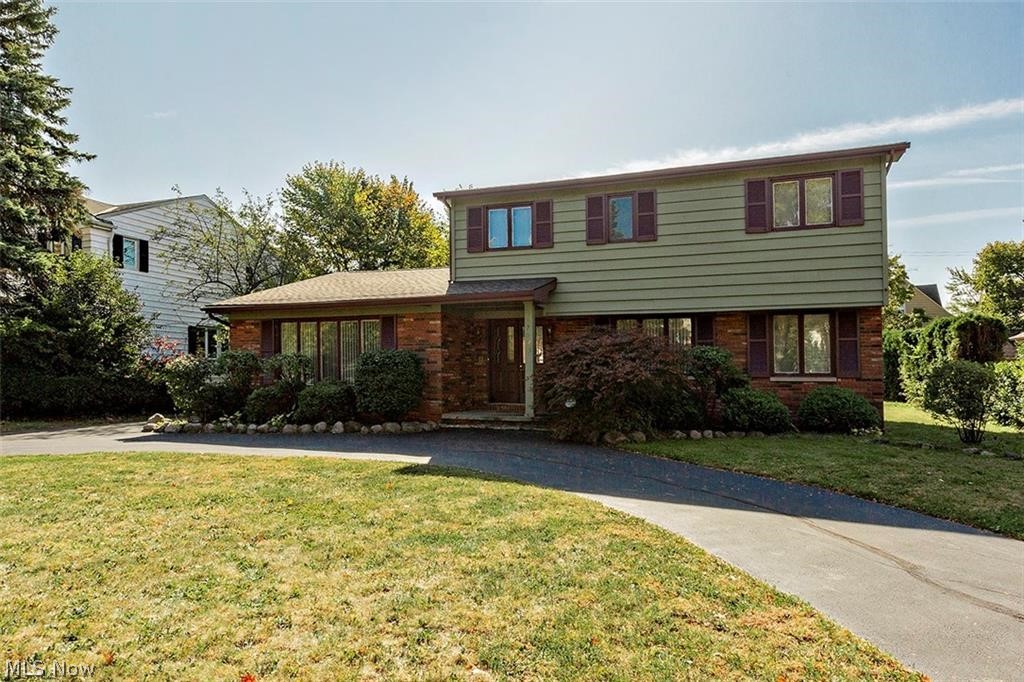 Nice 3 bedroom 2 ½ bath Colonial boasting over 2,800 SF in the heart of Shaker Heights. Updated kitchen with center island & second sink, stainless steel appliances, Jenn Air stove top grill, ceramic flooring and breakfast bar. Family room with gas fireplace and sliding doors to private backyard. 1st floor office Formal dining room is present to entertain all of your guests. Spacious living room with large picture window. 4  bedrooms up with 2 full baths. Master has private full bath with walk-in shower. Lower level is partially finished with bar. Updates include berber carpet in living room and office (2017), shingled roof (2015), and driveway (2014). The circular drive in the front of the home makes for easy parking and access. Rear entry garage. Easy commute to hospitals, universities and downtown. Won’t last! Schedule your appt today!