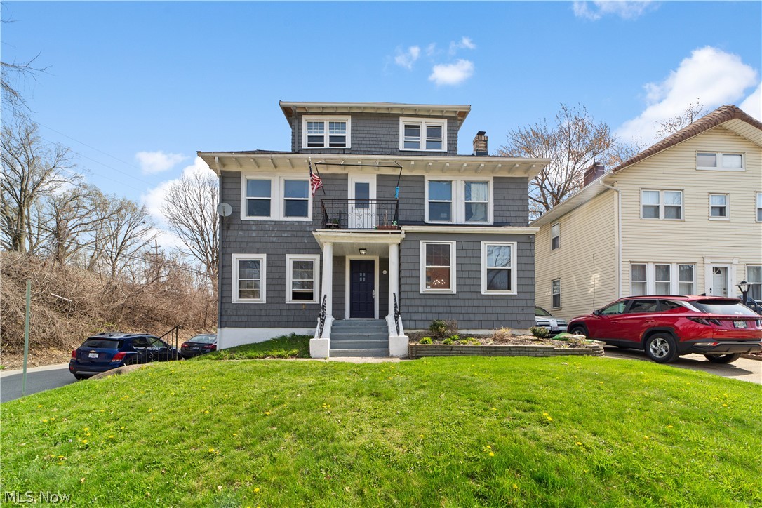Fantastic investment or owner-occupant opportunity! This fully updated 3-family home is located within walking distance to Edgewater Park and just minutes from Lakewood, Ohio City, Downtown Cleveland, and major highway access. Currently generating $4,100/month in rent, this turn-key property offers excellent income potential and modern updates throughout. The first-floor unit features 3 bedrooms and 2 full baths, including a private primary suite. The second-floor unit offers 2 spacious bedrooms, a bonus room, and a full bath, while the third floor includes 1 bedroom, a full bath, and an eat-in kitchen. Each unit boasts white shaker cabinets, quartz countertops, stainless steel appliances, new flooring, updated bathrooms, and fresh paint. Recent improvements include a new roof (2023), updated electrical system (2023), and new gutters (2025). Additional highlights include a 2-car garage, fenced yard, and ample off-street parking. Don’t miss your chance to own a move-in ready, income-producing property in one of Cleveland’s most convenient locations—schedule your private showing today! Open House: Saturday, May 16th from 12:00pm-3:00pm