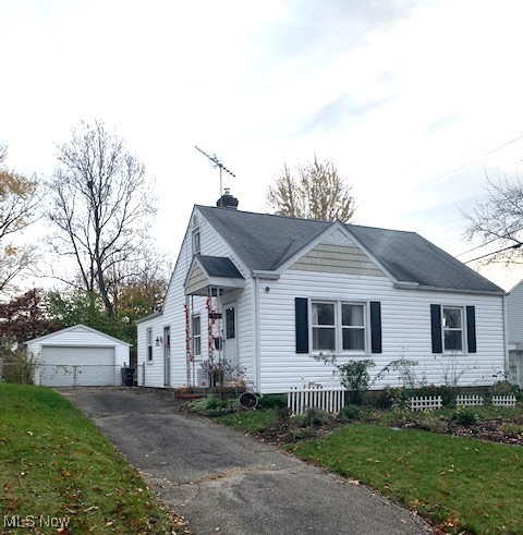 You have to see this bright and cheery bungalow in the heart of Firestone Park.  2 first floor bedrooms, with a large bedroom upstairs. There is an additional spacious dining area or sunroom off the back of the home perfect for entertaining or relaxing.  Enjoy the enclosed patio while watching the birds or beautiful landscaping in the summer.  Fenced in yard for privacy or pets.  Partially finished area in basement could be used as a media or gaming room. Updated furnace, a/c, and breaker box all in the past 4 years.  Don't miss your opportunity to make this your new home.