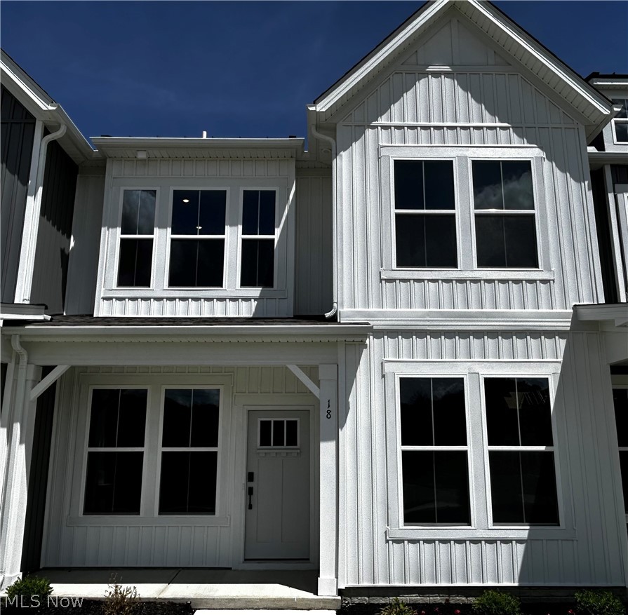 Get ready to call the Preserve of Hudson your home. This stunning new-build townhome blends modern comfort with timeless charm. Featuring a welcoming exterior and inviting front porch, this three-bedroom, 2.5- bath home is designed for both style and functionality. The kitchen is a true showpiece, complete with elegant quartz countertops, a full- height backsplash, and beautifully crafted wooden hood that anchors the space with warmth and character.  The main level offers a generously sized gathering room, perfect for entertaining or relaxing. Upstairs, a versatile loft provides additional living space, while three spacious bedrooms ensure room for everyone. The owner’s suite is a true retreat with a tray ceiling and oversized walk-in closet that’s sure to impress. Located in the charming city of Hudson, you’ll enjoy the rare convenience of being within walking distance to shops, dining, and parks. Secure your spot in one of Hudson’s most desirable locations before its gone.