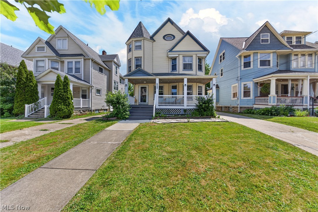 Welcome to this spacious 4-bedroom, 2-bath colonial offering over 2,000 square feet of living space in one of Lakewood's most desirable neighborhoods. Rich in timeless character and classic architectural details, this home presents an exceptional opportunity for homeowners and investors alike. The generous floor plan features expansive living and dining areas, abundant natural light, a full basement, a detached 2-car garage, and a deep backyard with endless possibilities. Whether you're looking to move right in, personalize the home with your own updates, or invest in one of Northeast Ohio's most sought-after communities, this property offers outstanding potential and value. Ideally located just minutes from parks, schools, shopping, dining, and entertainment, you'll enjoy the perfect blend of charm, convenience, and community. From relaxing on the welcoming front porch to enjoying the spacious backyard with family and friends, this home offers the warmth and character that make Lakewood one of Northeast Ohio's most beloved communities. Don't miss this opportunity to make this classic Lakewood home your own. Schedule your private showing today!