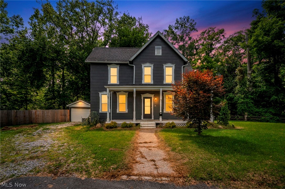Welcome to this charming home situated on a spacious 0.83-acre lot on a private dead-end street, offering a rare combination of character, updates, and outdoor space. Originally built in 1865, this property has been thoughtfully maintained with several major improvements, including a roof, furnace, and hot water tank replaced within the last six years, as well as central air installed in 2024.

Step outside to enjoy the spacious multi-tiered deck overlooking the creek and backyard, offering a scenic outdoor setting with plenty of room for relaxing or entertaining. The left side of the yard is fully fenced, providing a defined outdoor area, while the remainder of the property offers additional open space across the generous lot.

Blending historic character with important updates, this home offers timeless charm with modern conveniences. Located on a private street while still being conveniently located near local amenities, this property is ready for its next owner. Schedule your private showing today!